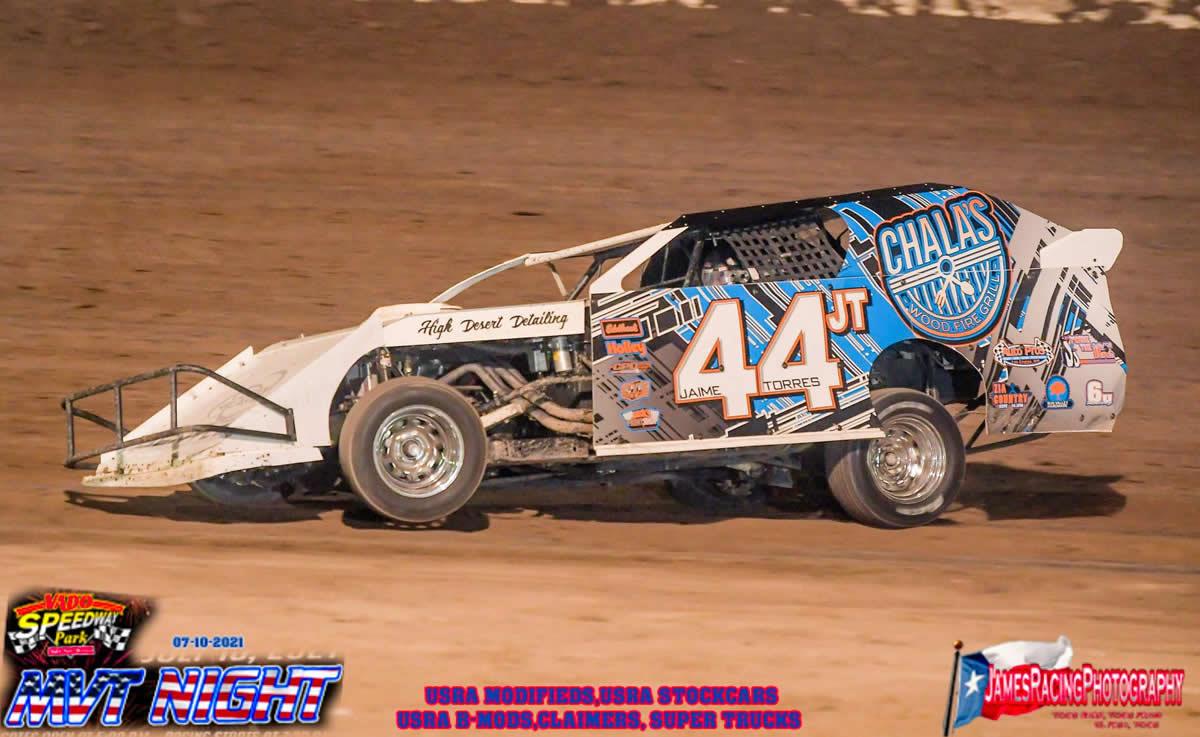 Johnny scores fourth-place finish at Vado Speedway Park