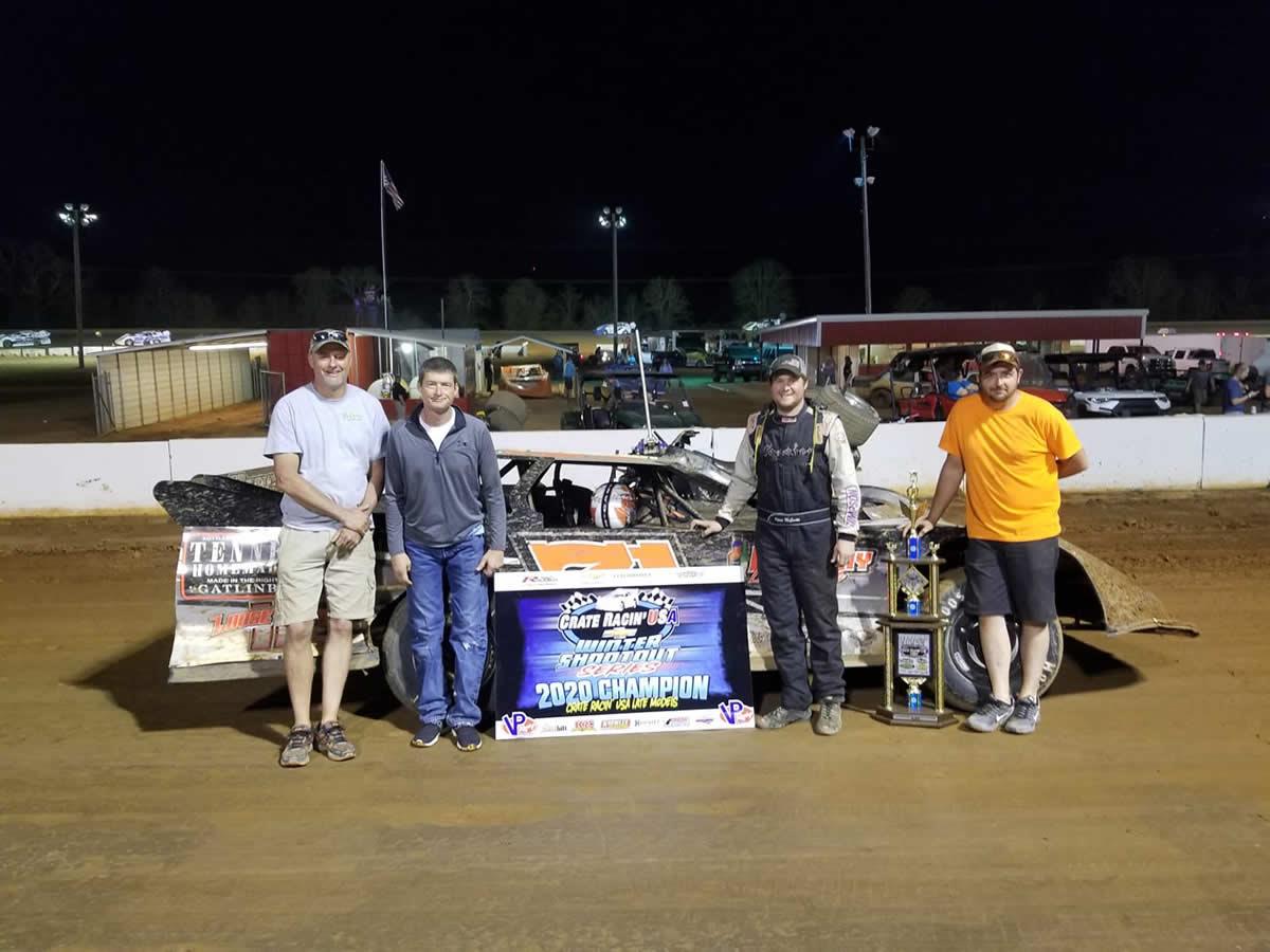 Pierce Crowned Winter Series Champ