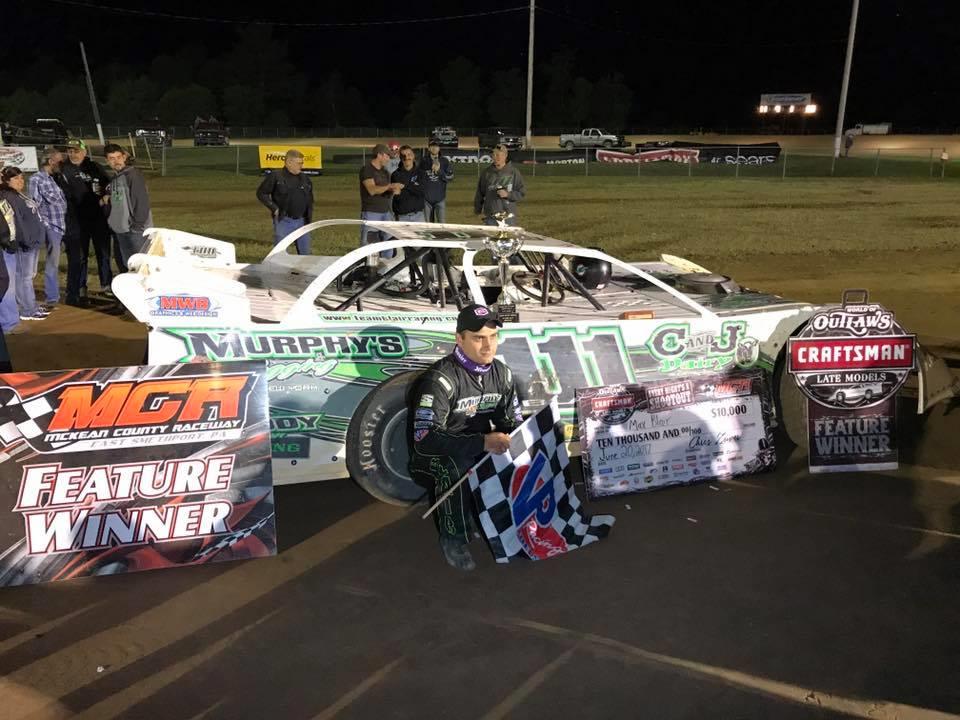 Max Blair tops WOO Late Models at McKean County