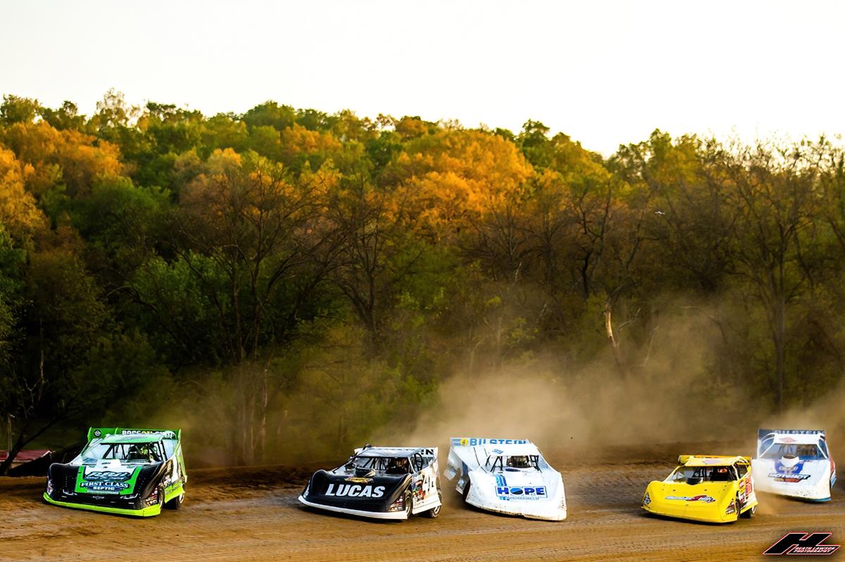 Atomic Speedway (Chillicothe, OH) – Lucas Oil Late Model Dirt Series – Buckeye Spring 50 – May 4th, 2023. (Heath Lawson photo)