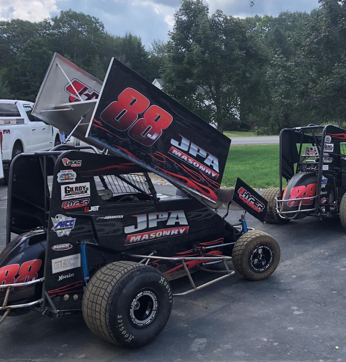 Amantea Hustles for 19th-Place Run During National Open at Linda’s Speedway