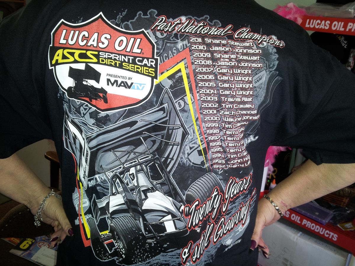 ASCS Tour Shirt Clearance!