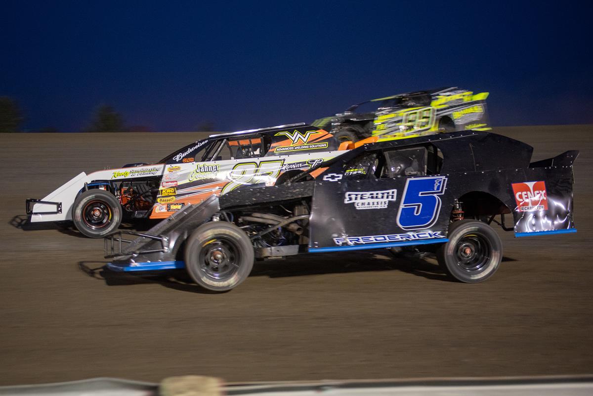 FREDERICK DOMINATES AT DACOTAH SPEEDWAY