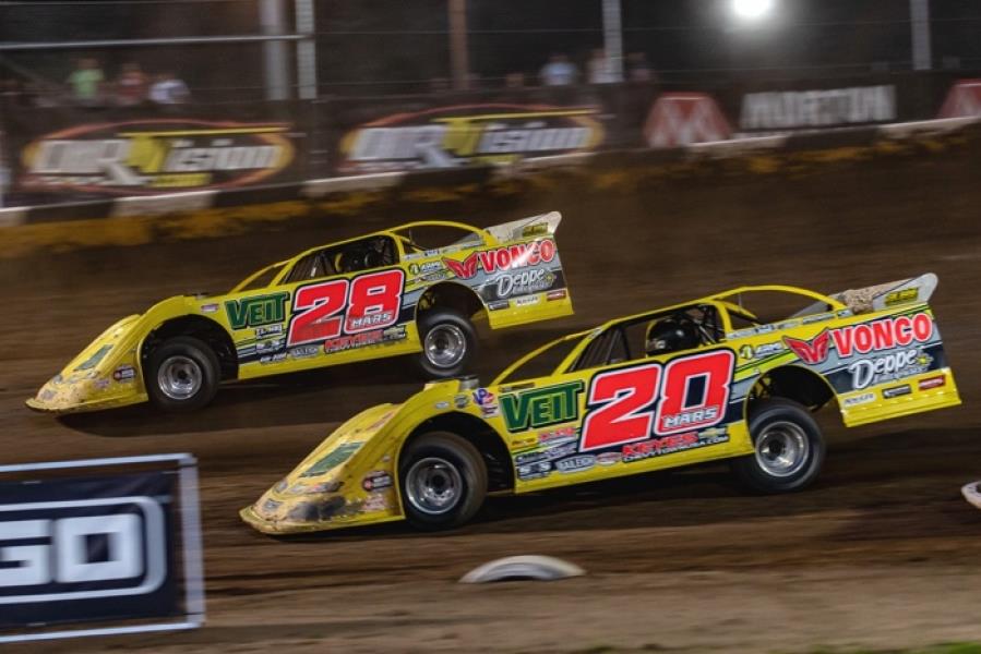Sanders lands runner-up finish with World of Outlaws at Cedar Lake