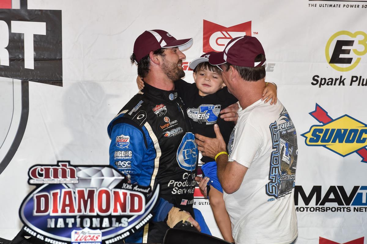Landers Takes CMH Diamond Nationals at Lucas Oil Speedway