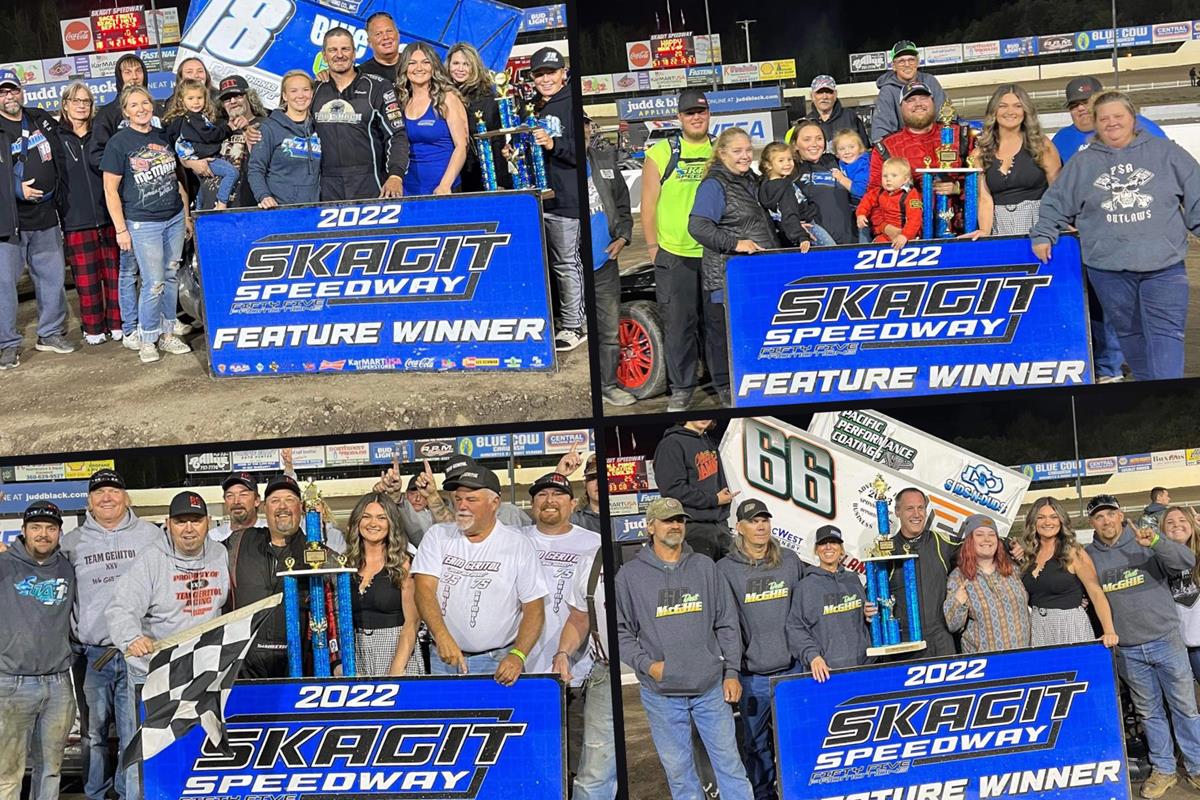 CHAMPIONS CROWNED AT SKAGIT SPEEDWAY