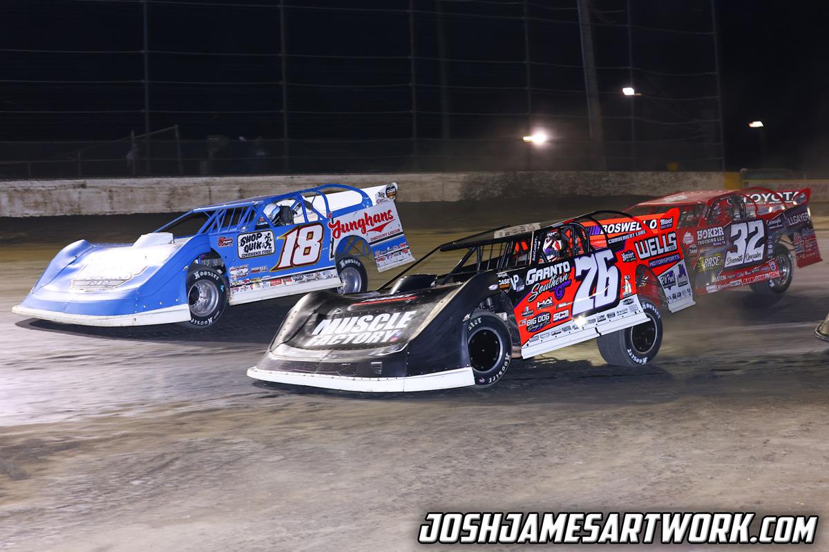 Volusia Speedway Park (Barberville, FL) – World of Outlaws Case Late Model Series – DIRTcar Nationals – February 16th-18th, 2023. (Josh James Artwork)