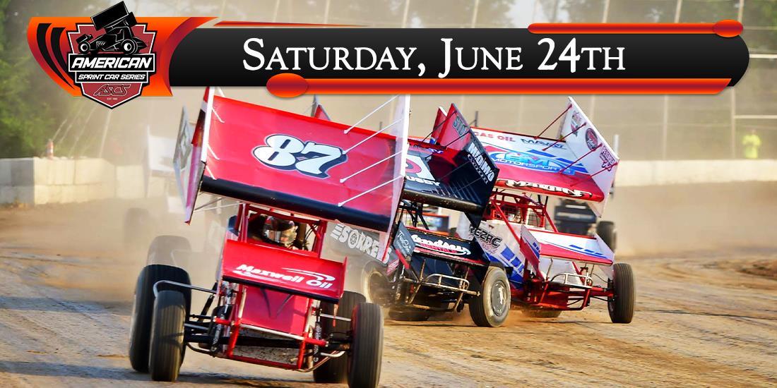 Debut Seasonal ASCS Warrior Regional Visit on June 24th at Lake Ozark Speedway