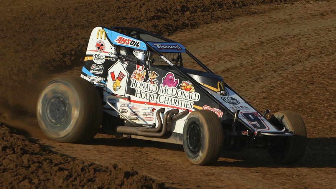 Kevin Thomas Jr wins first USAC Sprint Car run at Paragon in 23 years