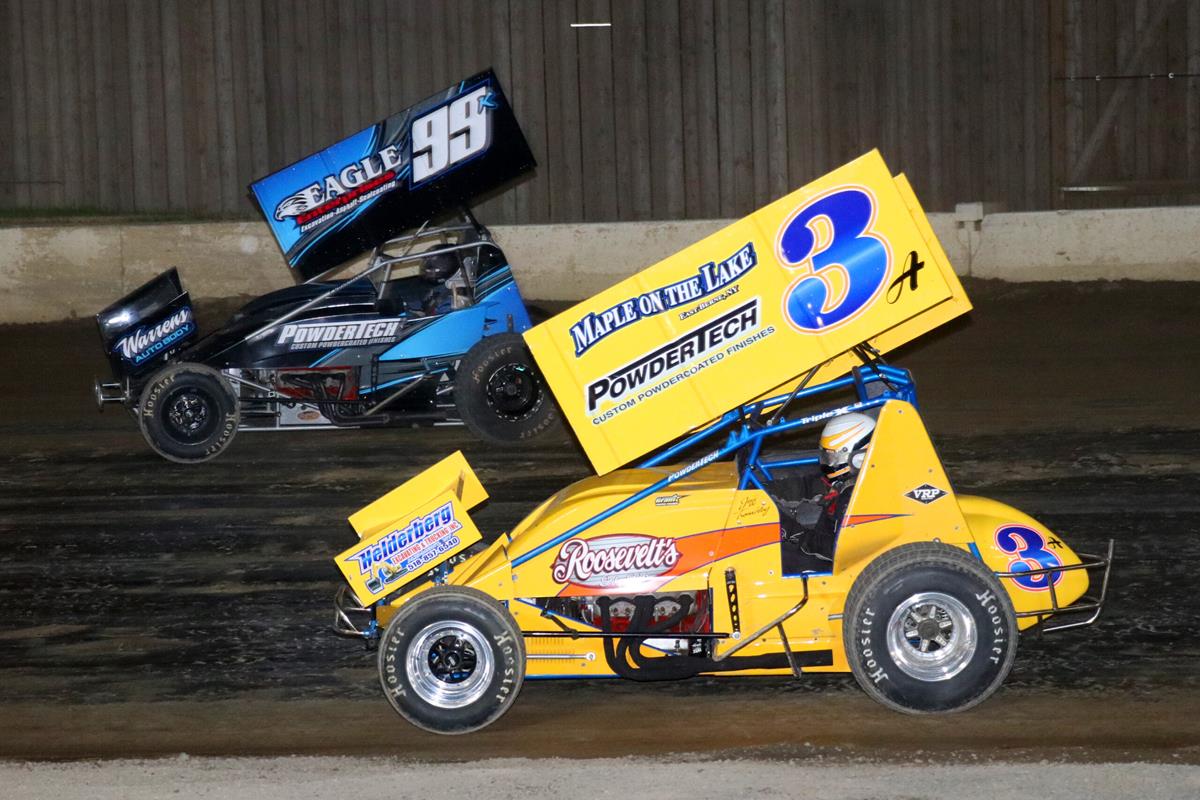 PARKS COMPANIES PRESENTS THE CRSA SPRINT CARS PLUS ALL REGULAR DIVISIONS THIS SATURDAY, JULY 29 AT FONDA