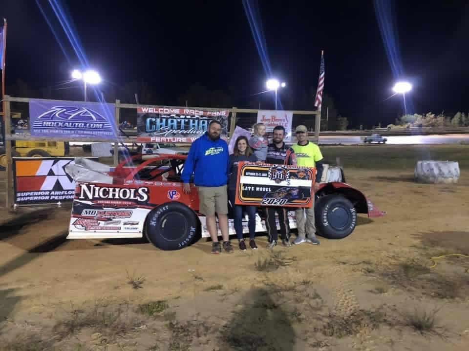 Dillard grabs Spooky 50 win at Chatham Speedway, pockets $8,000