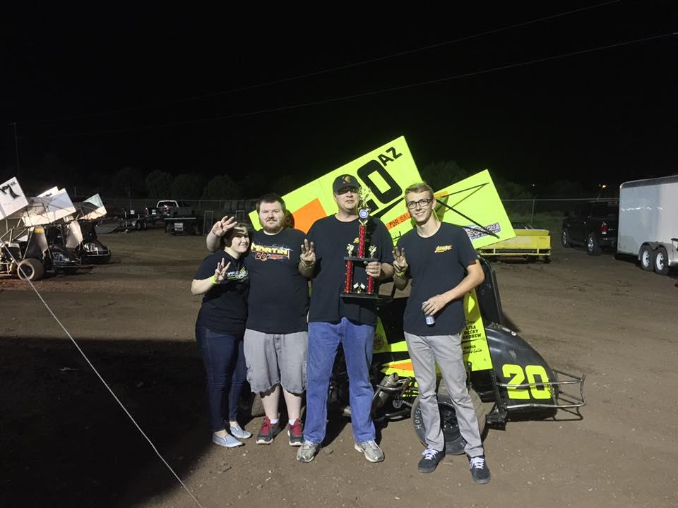 Jarrett Overcomes Part Failure and a Wild Ride to Pick Up a Win and a Top 5 in Show Low