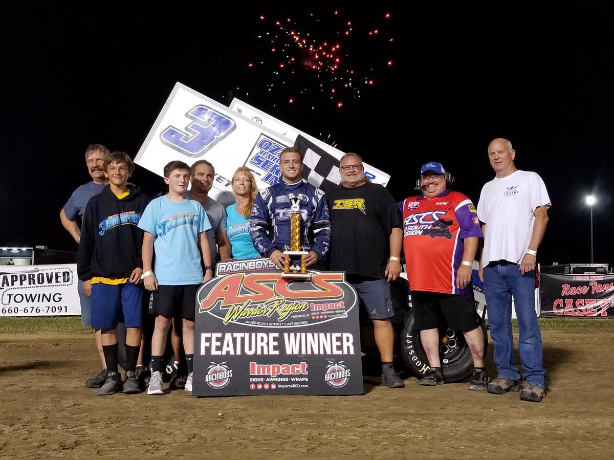 Gennetten Scores Again With ASCS Warrior Region