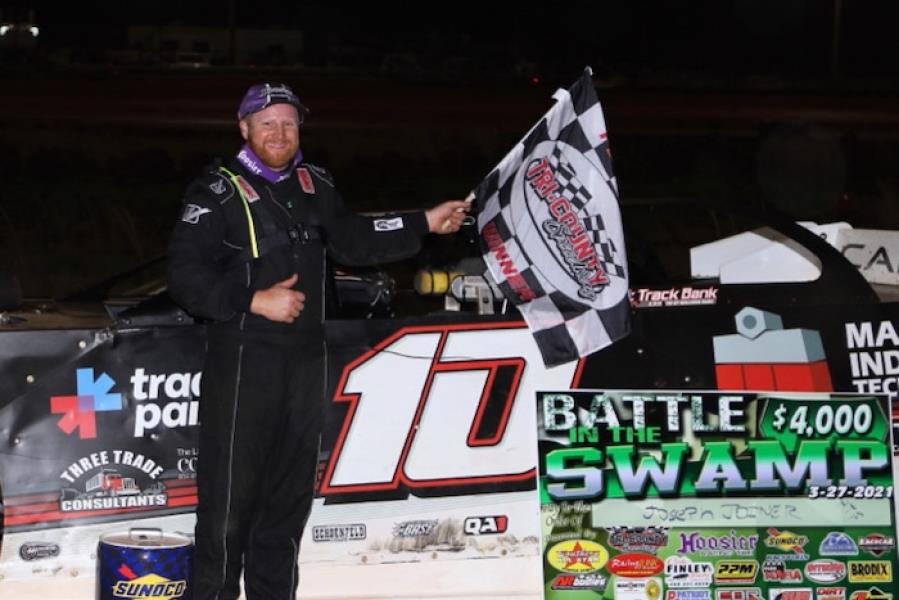 “HUNT THE FRONT” JOINER LANDS IN VICTORY LANE