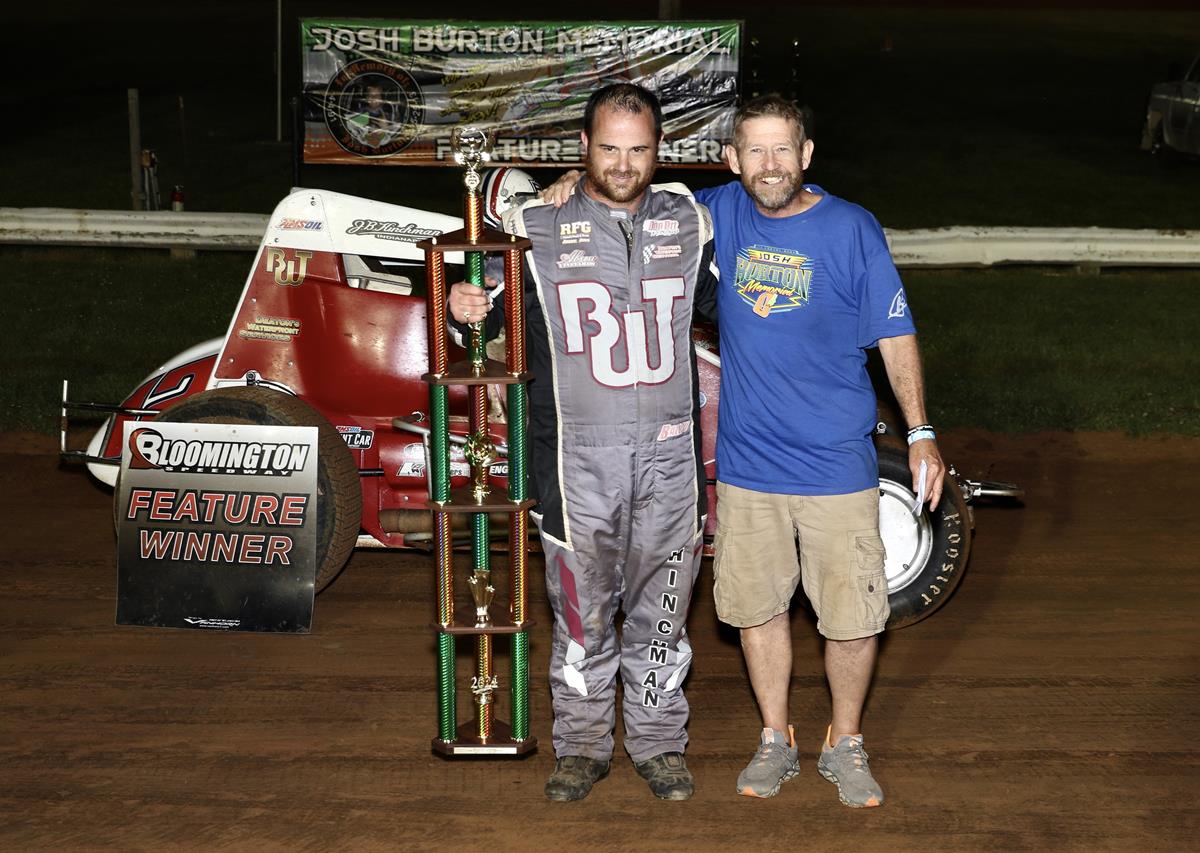 Robert Ballou Wins On The Last Lap In Another Josh Burton Memorial Classic