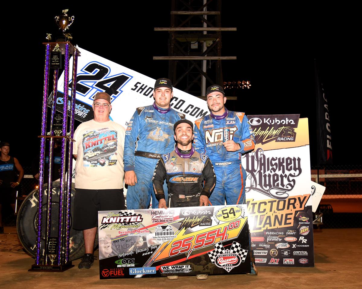KNITTEL CHAMP: Rico Abreu Cashes $25,554 at Portsmouth Raceway Park's Dean Knittel Memorial