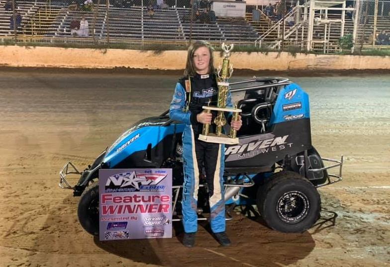 Chelby Hinton Captures NOW600 Tel-Star Ark-La-Tex Region Victory at 105 Speedway