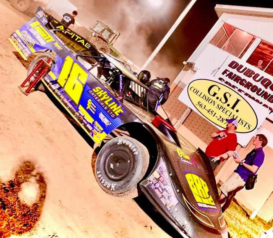 Bruening wins at Dubuque Speedway