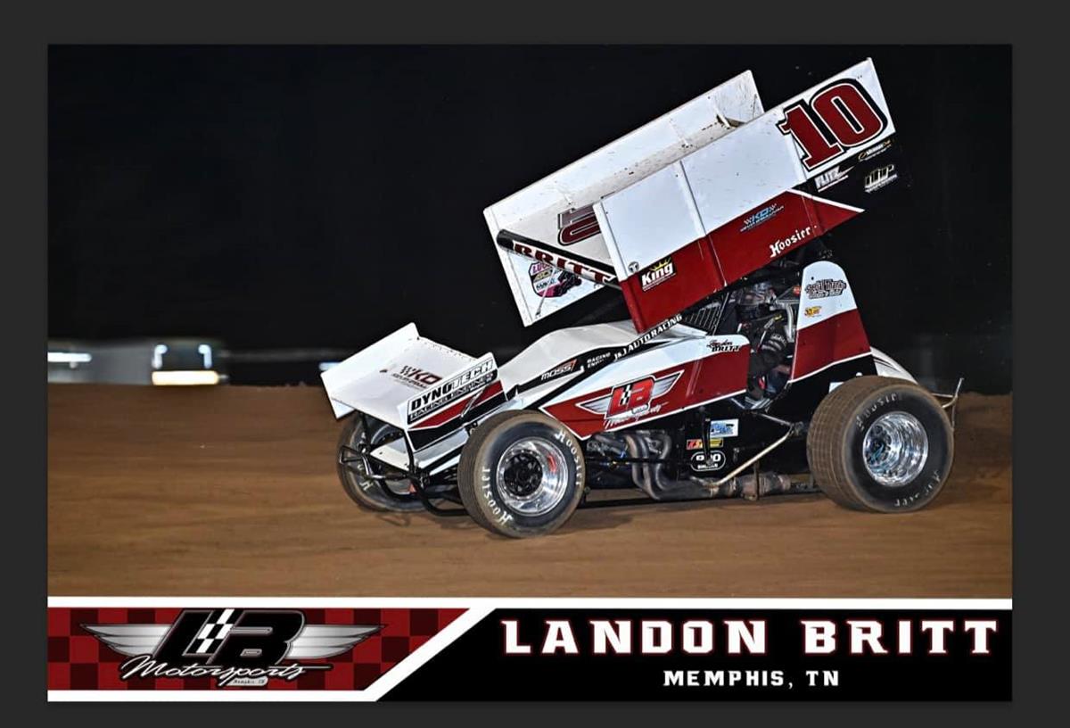 Britt Battles at Talladega Short Track