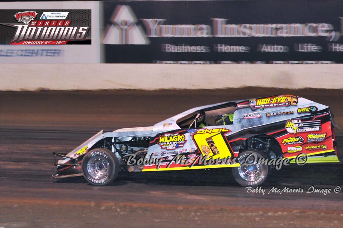 Early Exit in Desert Thunder Nationals at Central AZ Speedway