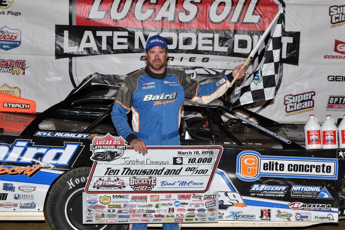 Davenport Takes Atomic Buckeye Spring 50