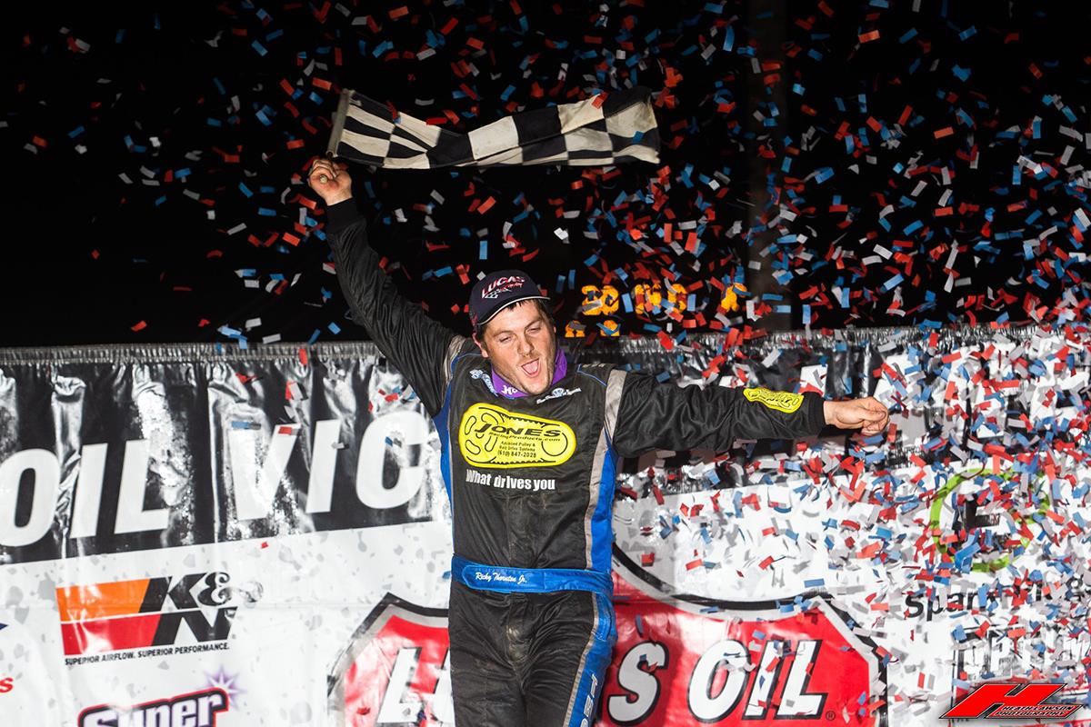 Thornton Earns First Lucas Oil Late Model Dirt Series Win