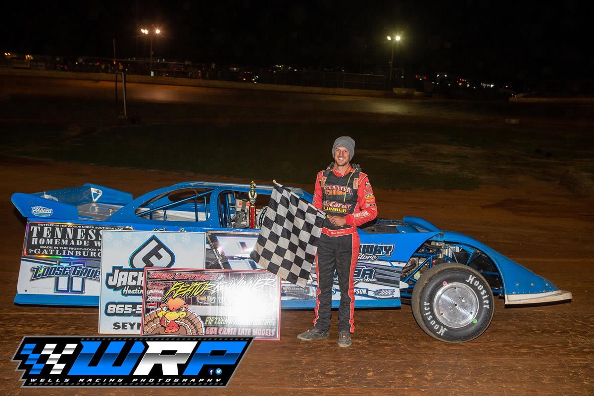 Mack sweeps Crate portion of Leftover at 411 Motor Speedway