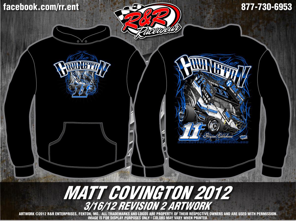 Matt Covington 2012 End Of The Year Mechandise Sale