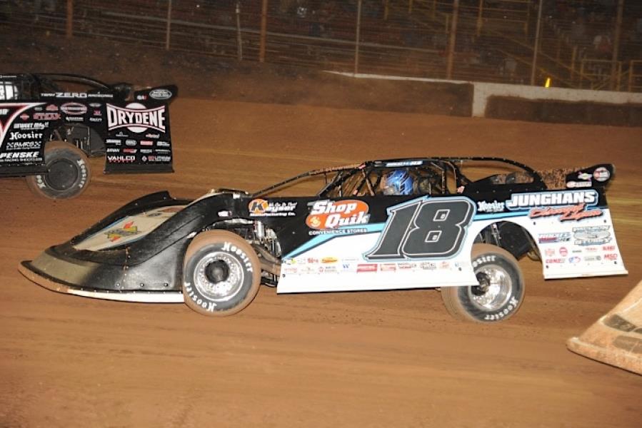 Junghans lands fifth place finish in Firecracker 100 prelim