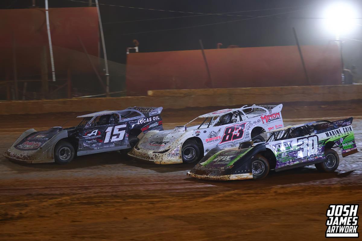 Clarksville Speedway (Clarksville, TN) – DIRTcar Summer Nationals – Hell Tour – July 6th, 2024. (Josh James Artwork)