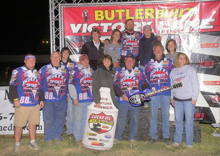 Crawley Repeats in Lucas Oil ASCS Rock ‘N Roll 50 at Riverside!