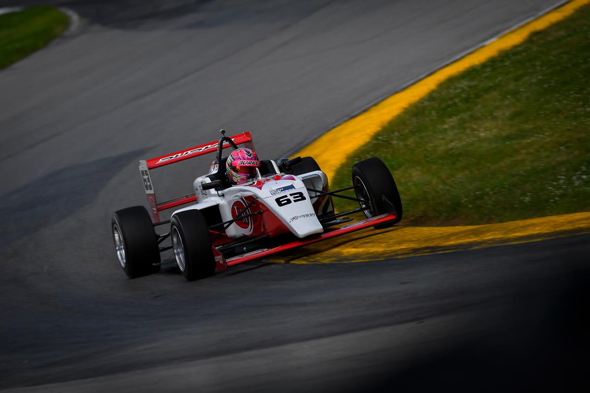 Burke Entering Cooper Tires USF2000 Championship Season Finale With Confidence