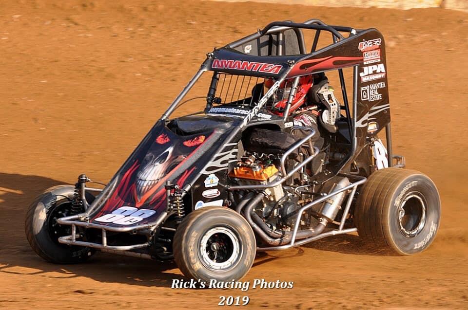 Amantea Battles Tough Luck to Secure Ninth-Place Finish at Linda’s Speedway