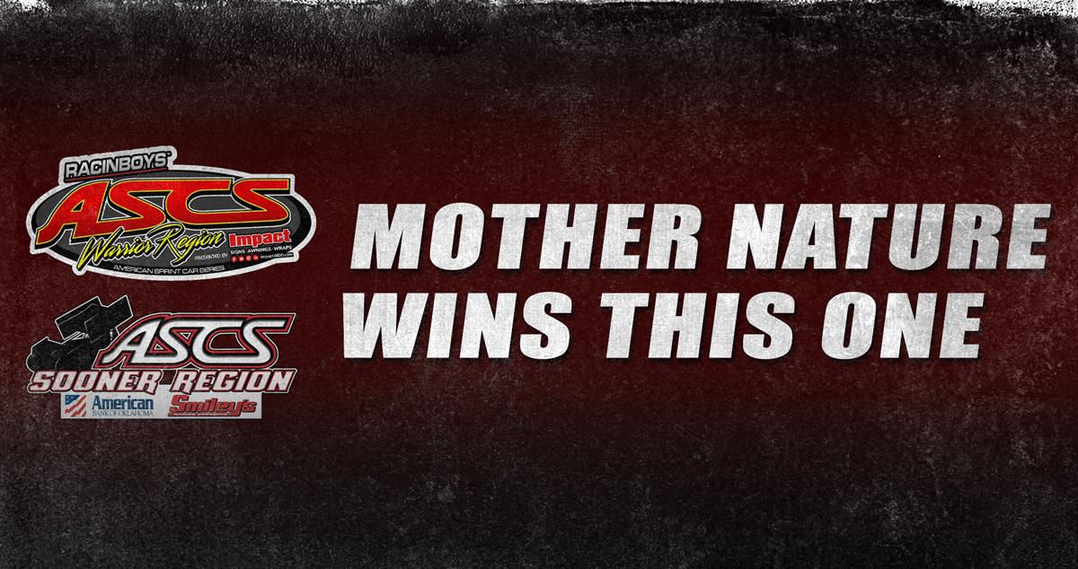 Rain Claims ASCS Regional Showdown At Lake Ozark Speedway