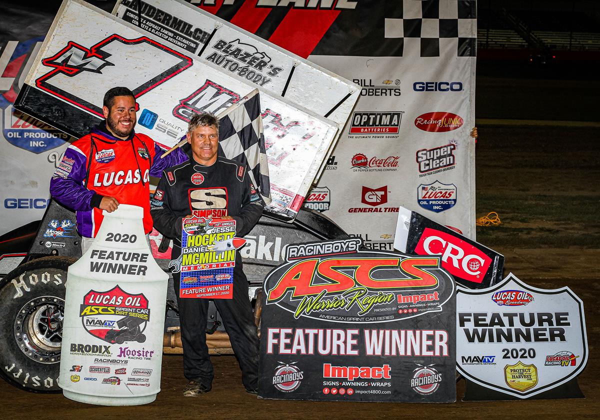 Mark Smith Victorious In Hockett/McMillin Memorial Opener