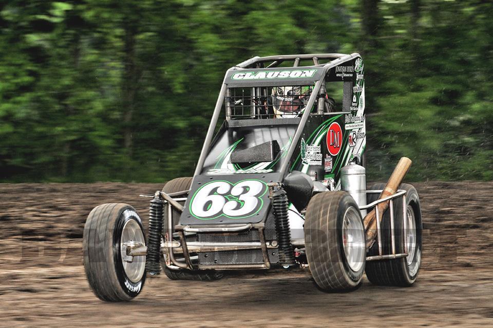 Clauson Storms Eastward after Capturing Midget Week Title