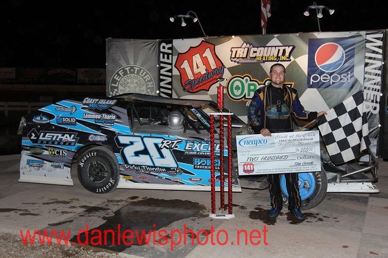 Thornton repeats at 141 Clash with big IMCA Modified payday