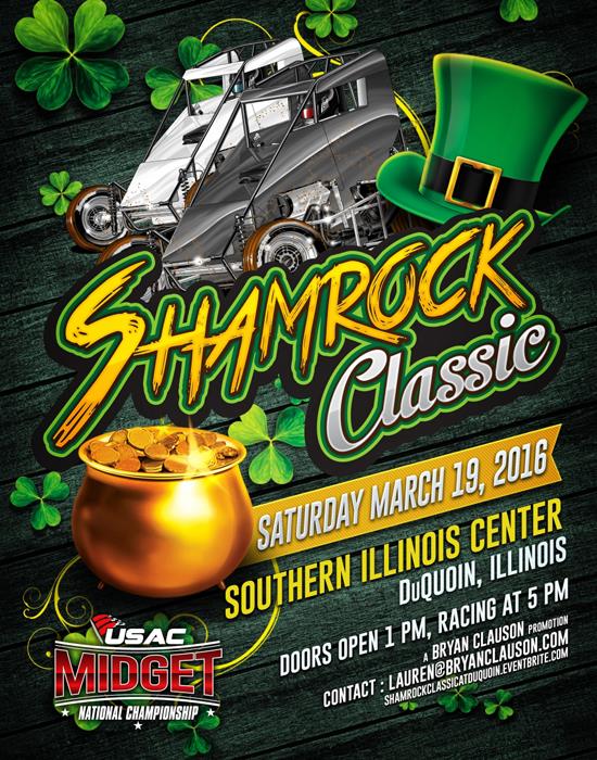 Outlaw Karts Join in on Saturday's Shamrock Classic!