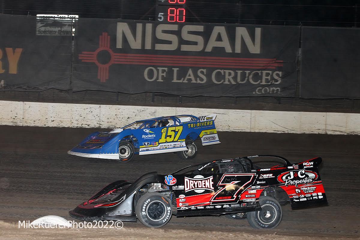 Vado Speedway Park (Vado, NM) – Wild West Shootout – January 8th-9th, 2022. (Mike Ruefer photo)