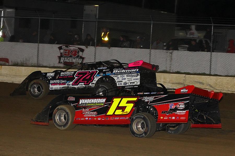 12th place finish in Slocum 50 at 34 Raceway