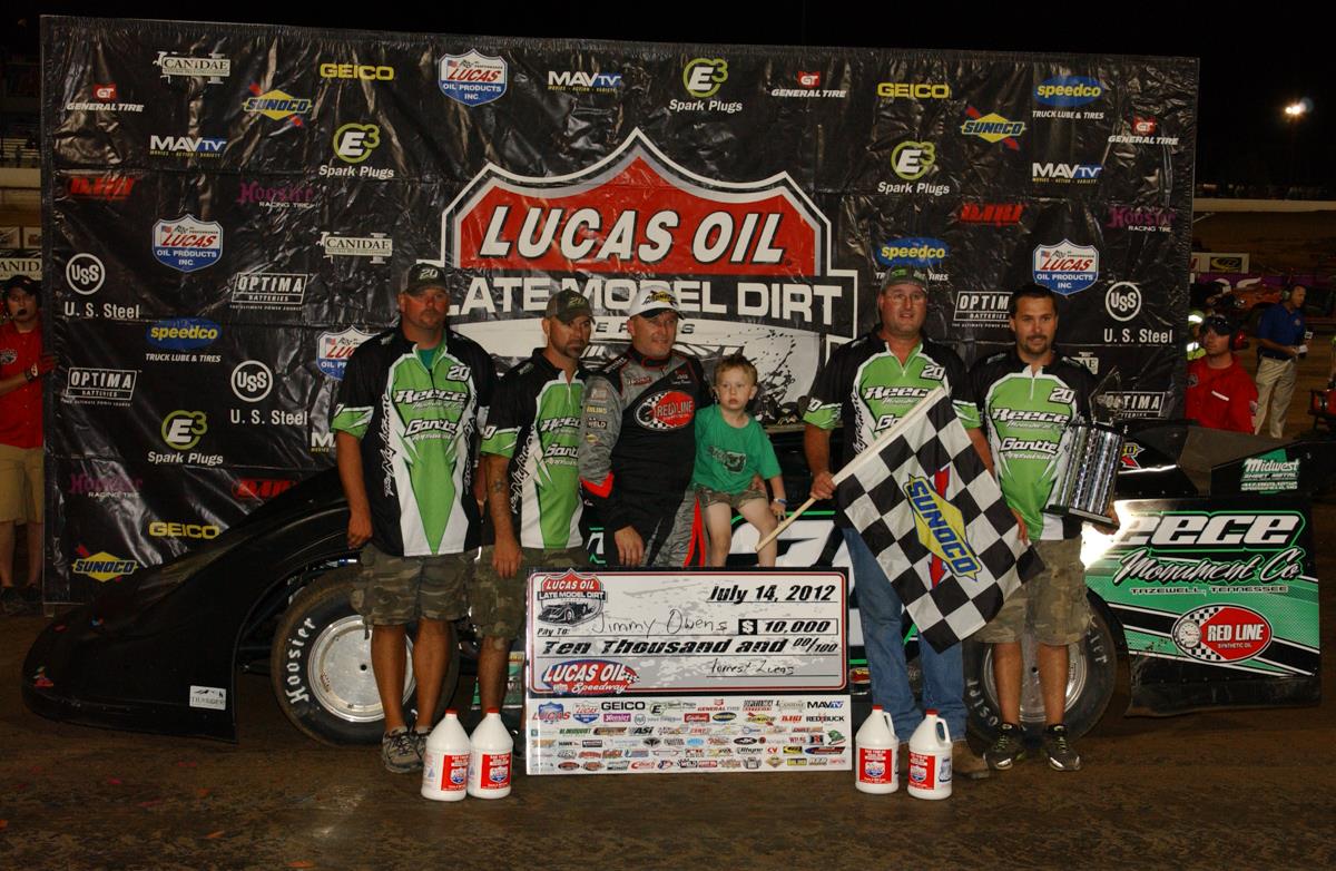 Owens Outduels Blankenship in CMH Diamond Nationals at Lucas Oil Speedway