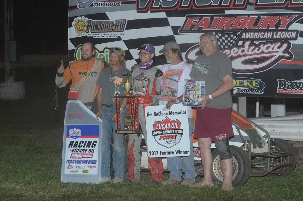 DAVIS DOMINATES FALS IN D-II MIDGET