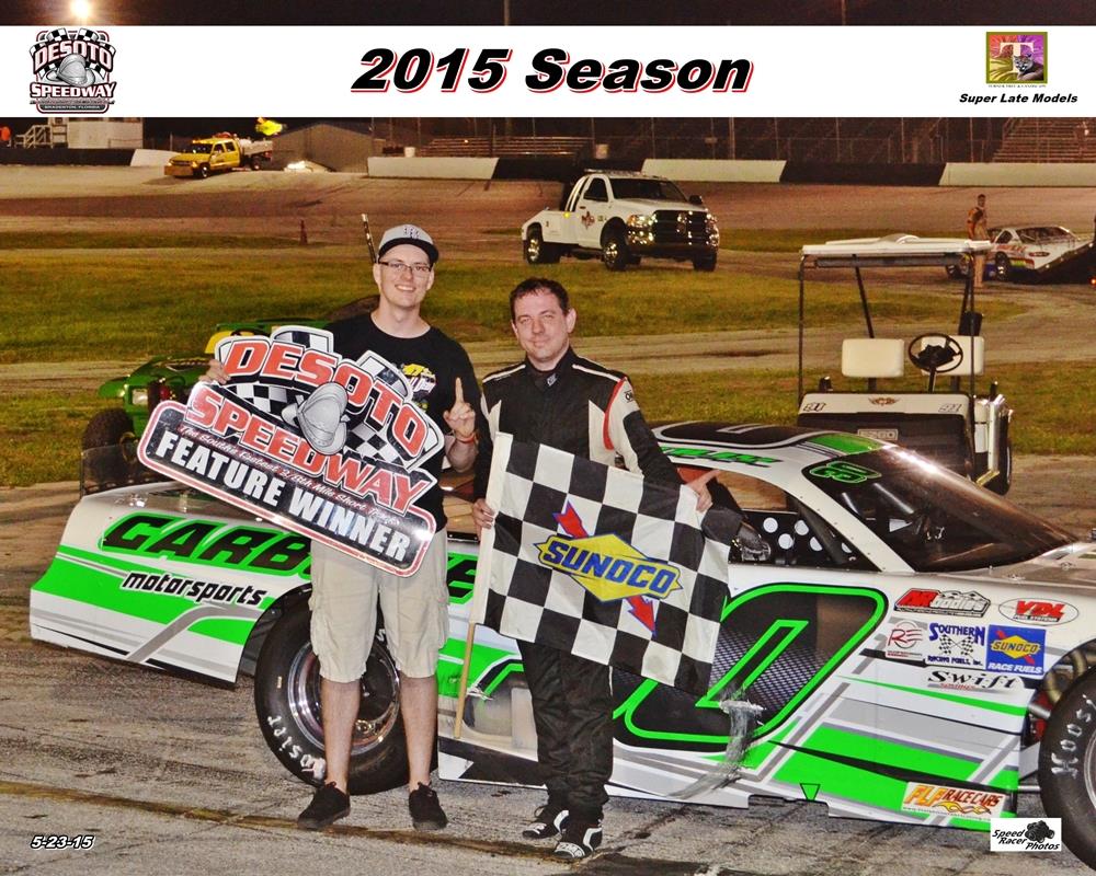 Bradenton’s Dutilly makes it two in a row at the high banks of Desoto Speedway