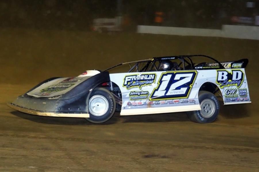 Podium finish with World of Outlaws at Thunder Mountain