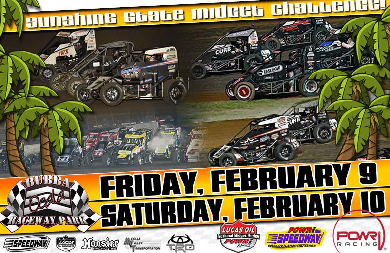 POWRi Lucas Oil National Midgets Slated to Kick Off 2018 in Florida
