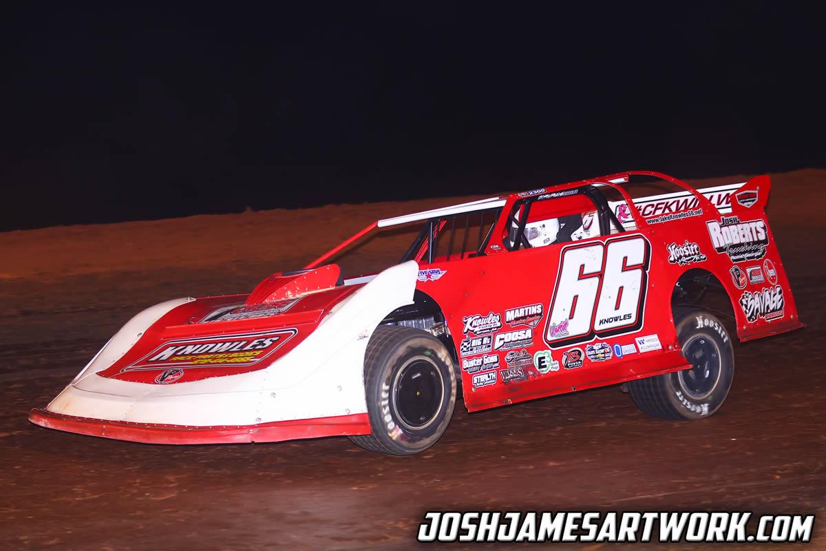 Talladega Short Track (Eastaboga, AL) – Crate Racin’ USA Winter Series – Ice Bowl – January 7th-8th, 2022. (Josh James Artwork)