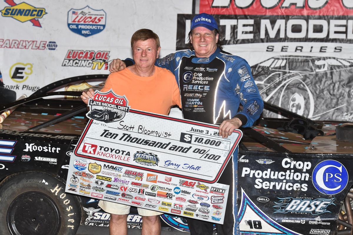 Bloomquist Fights off Owens for Toyota Knoxville 50 at Tazewell