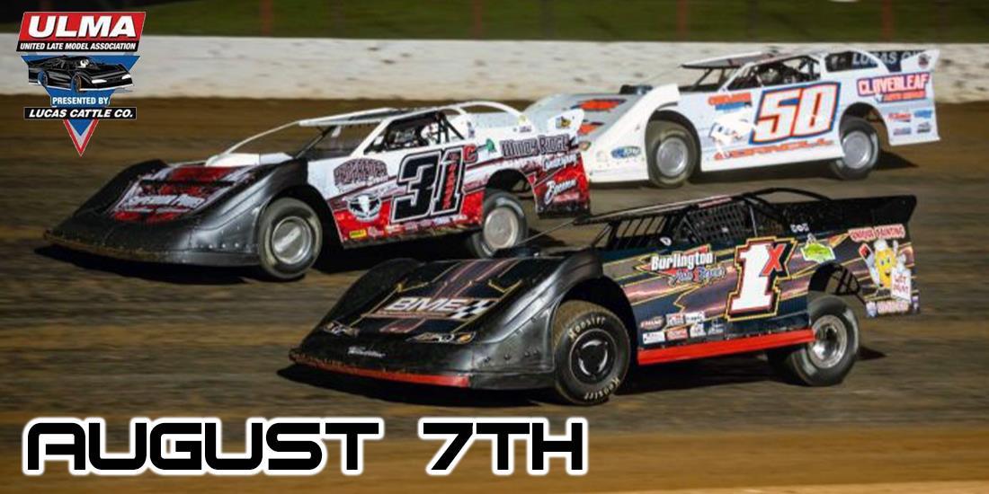Round Two for the ULMA Late Models at Lake Ozark Speedway