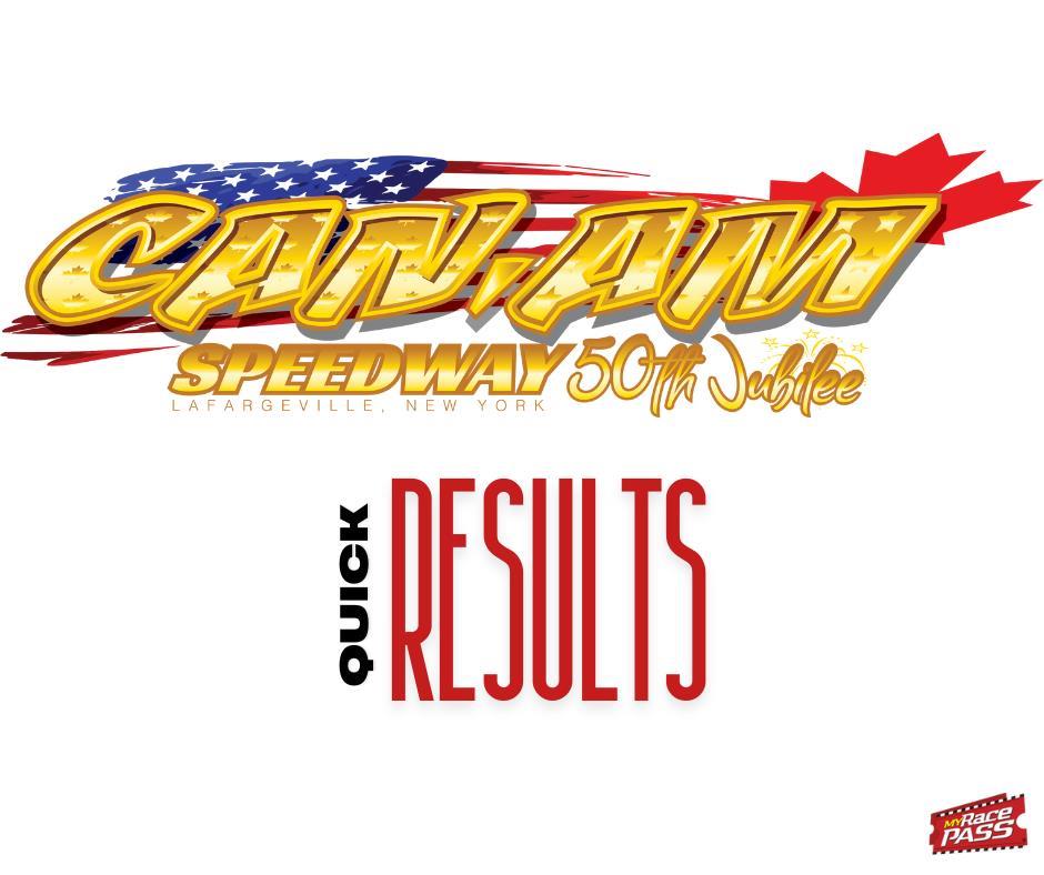 Summer Sizzler - (Heat Races) Quick Results