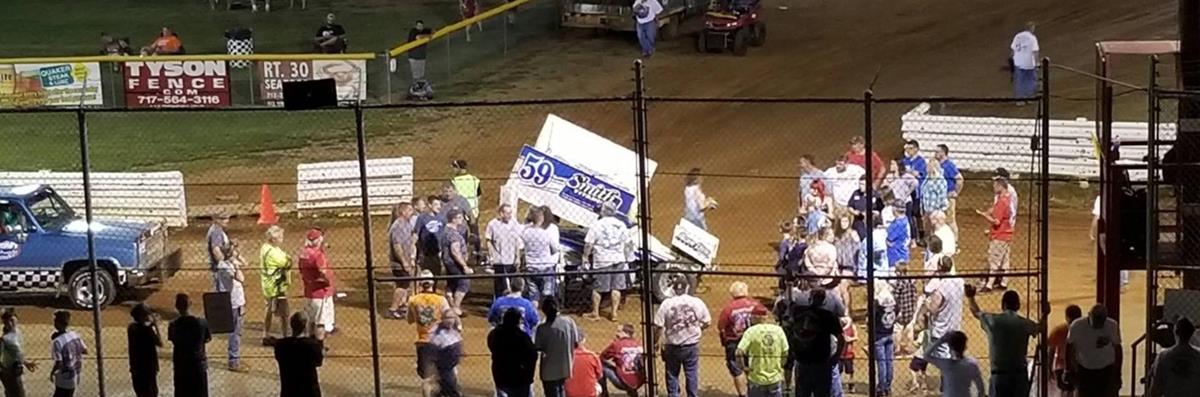 JIM SIEGEL ENDS YEAR-LONG WIN DROUGHT WITH A VICTORY AT LINCOLN SPEEDWAY